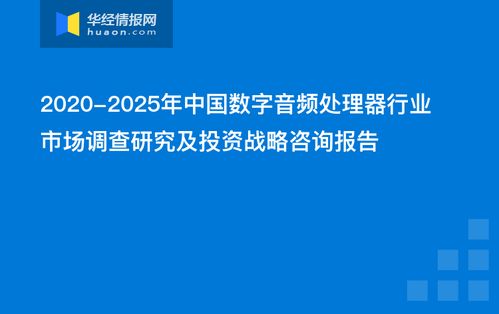 中國數字音頻處理器行業市場調查研究及投資戰略咨詢報告