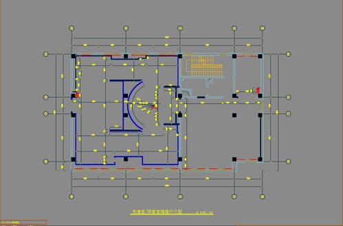 330平方米檢察院黨建室裝修設計施工圖免費下載 裝修圖紙